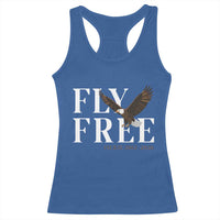 Fly Free Jackie Eagle 2012 2026 Memorial Racerback Tank Top Soaring Wilderness Tribute