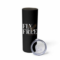 Fly Free Jackie Eagle 2012 2026 Memorial Skinny Tumbler Soaring Wilderness Tribute