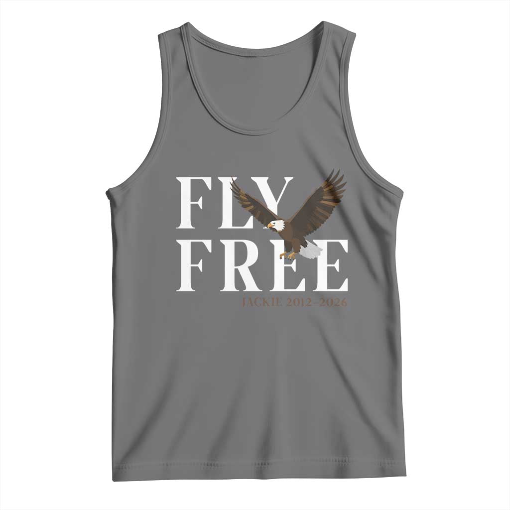 Fly Free Jackie Eagle 2012 2026 Memorial Tank Top Soaring Wilderness Tribute