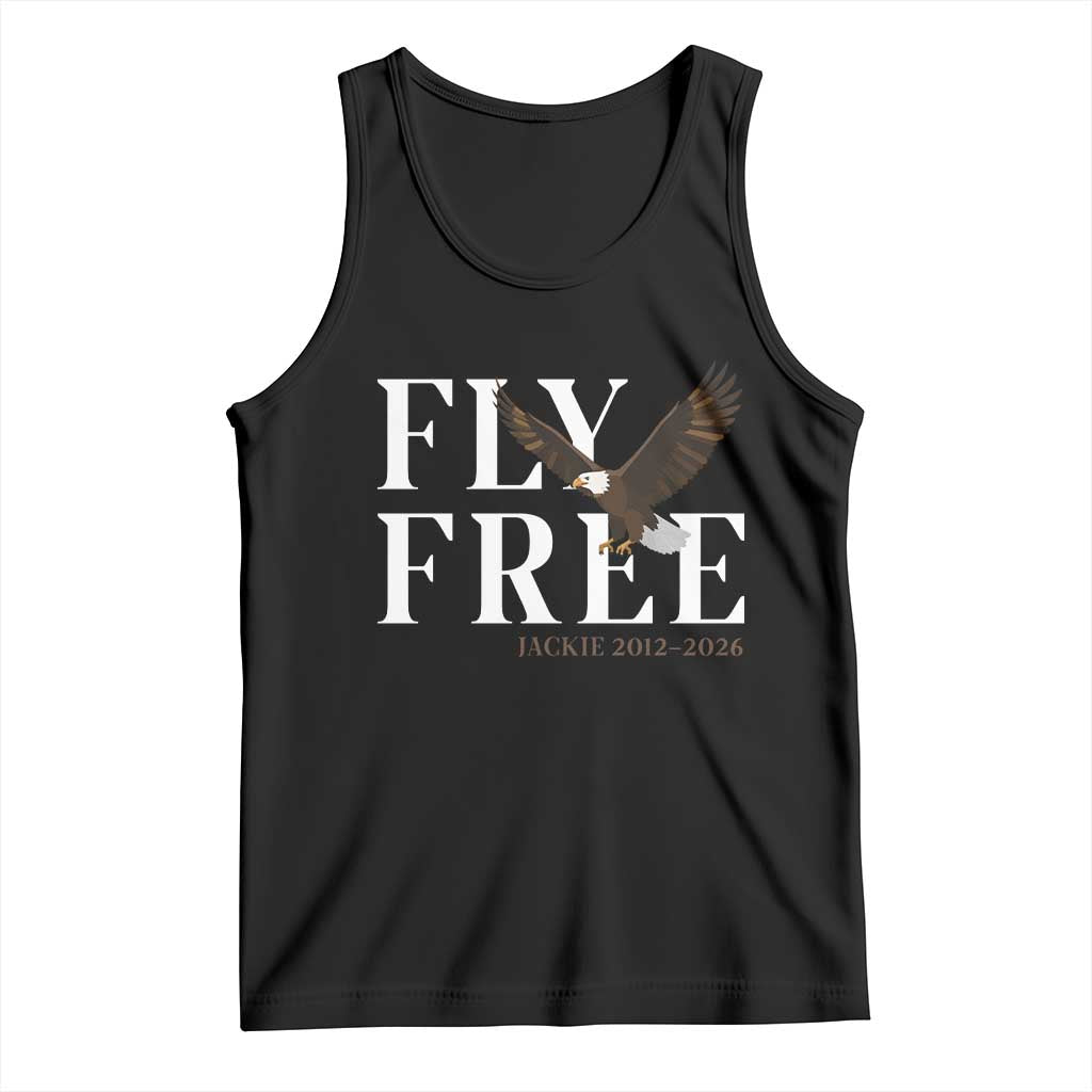Fly Free Jackie Eagle 2012 2026 Memorial Tank Top Soaring Wilderness Tribute