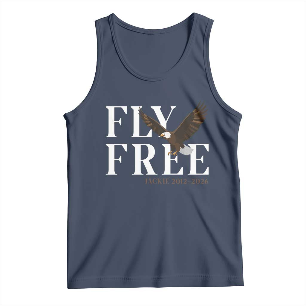 Fly Free Jackie Eagle 2012 2026 Memorial Tank Top Soaring Wilderness Tribute