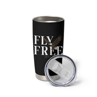 Fly Free Jackie Eagle 2012 2026 Memorial Tumbler Cup Soaring Wilderness Tribute