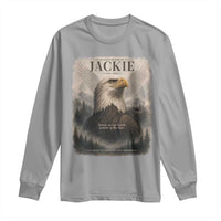 In Loving Memory of Jackie Eagle Memorial Portrait Long Sleeve Shirt 2012 2026 Legacy Of Strength Wilderness Tribute