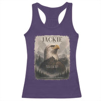 In Loving Memory of Jackie Eagle Memorial Portrait Racerback Tank Top 2012 2026 Legacy Of Strength Wilderness Tribute