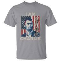 Stand With Charlie T Shirt Patriotic Free Speech We The People American Flag Graphic - Wonder Print Shop