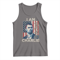 Stand With Charlie Tank Top Patriotic Free Speech We The People American Flag Graphic - Wonder Print Shop
