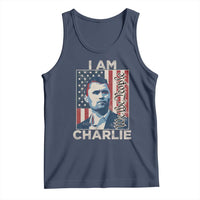 Stand With Charlie Tank Top Patriotic Free Speech We The People American Flag Graphic - Wonder Print Shop
