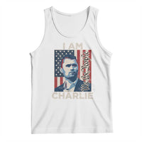 Stand With Charlie Tank Top Patriotic Free Speech We The People American Flag Graphic - Wonder Print Shop
