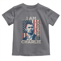 Stand With Charlie Toddler T Shirt Patriotic Free Speech We The People American Flag Graphic - Wonder Print Shop