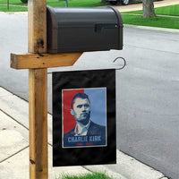 Charlie Kirk Tribute Garden Flag Freedom Hope Memorial 1993 2025 - Wonder Print Shop