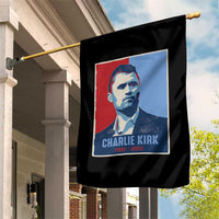 Charlie Kirk Tribute Garden Flag Freedom Hope Memorial 1993 2025 - Wonder Print Shop