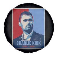 Charlie Kirk Tribute Spare Tire Cover Freedom Hope Memorial 1993 2025 - Wonder Print Shop