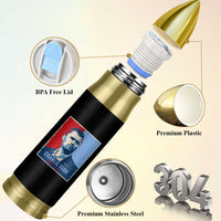 Charlie Kirk Tribute Bullet Tumbler Freedom Hope Memorial 1993 2025 - Wonder Print Shop