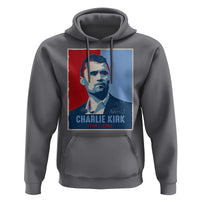 Charlie Kirk Tribute Hoodie Freedom Hope Memorial 1993 2025 - Wonder Print Shop