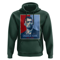 Charlie Kirk Tribute Hoodie Freedom Hope Memorial 1993 2025 - Wonder Print Shop