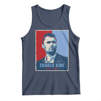 Charlie Kirk Tribute Tank Top Freedom Hope Memorial 1993 2025 - Wonder Print Shop