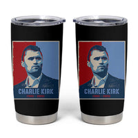 Charlie Kirk Tribute Tumbler Cup Freedom Hope Memorial 1993 2025 - Wonder Print Shop