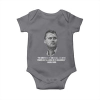 Charlie Kirk Legacy Baby Onesie Greatness of Our Nation American True Patriot - Wonder Print Shop
