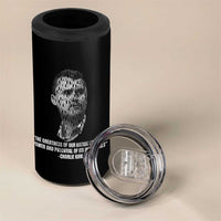 Charlie Kirk Legacy 4 in 1 Can Cooler Tumbler Greatness of Our Nation American True Patriot - Wonder Print Shop