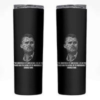 Charlie Kirk Legacy Skinny Tumbler Greatness of Our Nation American True Patriot - Wonder Print Shop
