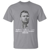 Charlie Kirk Legacy T Shirt Greatness of Our Nation American True Patriot - Wonder Print Shop