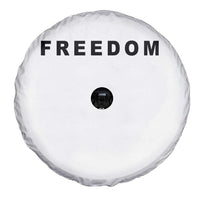 Freedom Statement Spare Tire Cover Free Speech Charlie Kirk Tribute - Wonder Print Shop