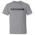 Freedom Statement T Shirt Free Speech Charlie Kirk Tribute - Wonder Print Shop