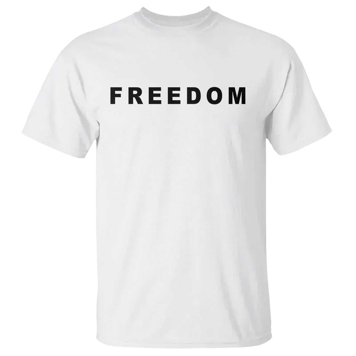 Freedom Statement T Shirt Free Speech Charlie Kirk Tribute - Wonder Print Shop