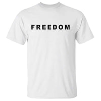 Freedom Statement T Shirt Free Speech Charlie Kirk Tribute - Wonder Print Shop