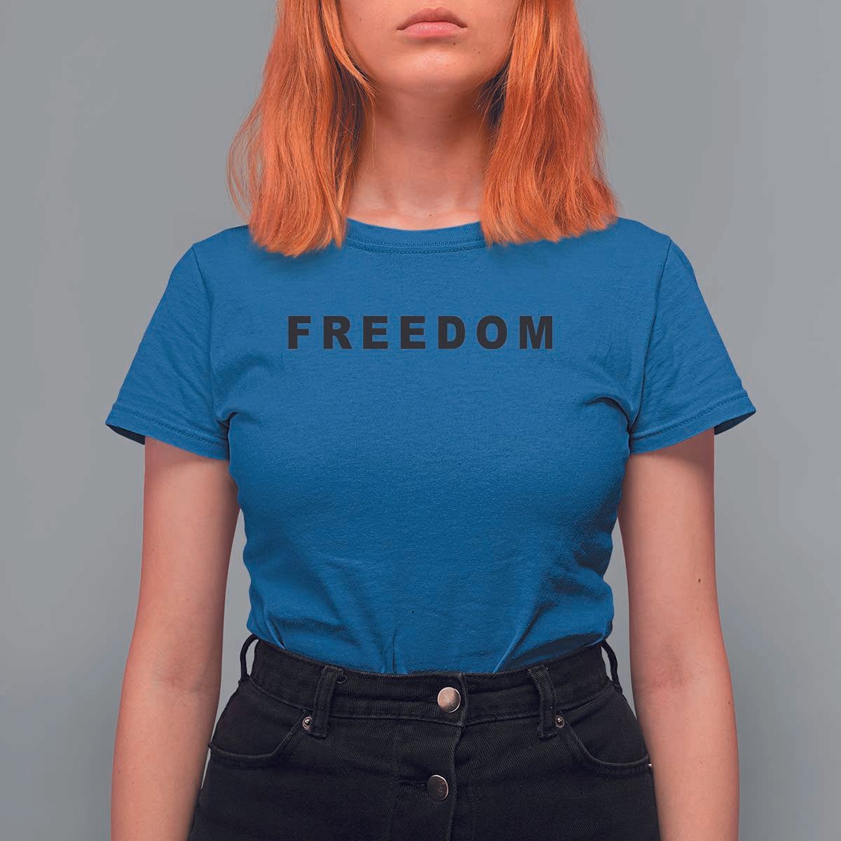 Freedom Statement T Shirt For Women Free Speech Charlie Kirk Tribute - Wonder Print Shop