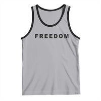 Freedom Statement Tank Top Free Speech Charlie Kirk Tribute - Wonder Print Shop