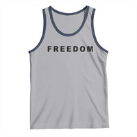 Freedom Statement Tank Top Free Speech Charlie Kirk Tribute - Wonder Print Shop