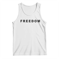 Freedom Statement Tank Top Free Speech Charlie Kirk Tribute - Wonder Print Shop