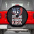 We Are Charlie Kirk Patriotic Spare Tire Cover United We Stand Strong and Honor American Eagle Graphic - Wonder Print Shop