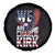 We Are Charlie Kirk Patriotic Spare Tire Cover United We Stand Strong and Honor American Eagle Graphic - Wonder Print Shop