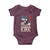 We Are Charlie Kirk Patriotic Baby Onesie United We Stand Strong and Honor American Eagle Graphic - Wonder Print Shop