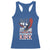 We Are Charlie Kirk Patriotic Racerback Tank Top United We Stand Strong and Honor American Eagle Graphic - Wonder Print Shop