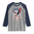 We Are Charlie Kirk Patriotic Raglan Shirt United We Stand Strong and Honor American Eagle Graphic - Wonder Print Shop