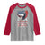 We Are Charlie Kirk Patriotic Raglan Shirt United We Stand Strong and Honor American Eagle Graphic - Wonder Print Shop