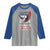 We Are Charlie Kirk Patriotic Raglan Shirt United We Stand Strong and Honor American Eagle Graphic - Wonder Print Shop