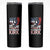 We Are Charlie Kirk Patriotic Skinny Tumbler United We Stand Strong and Honor American Eagle Graphic - Wonder Print Shop