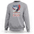 We Are Charlie Kirk Patriotic Sweatshirt United We Stand Strong and Honor American Eagle Graphic - Wonder Print Shop