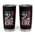 We Are Charlie Kirk Patriotic Tumbler Cup United We Stand Strong and Honor American Eagle Graphic - Wonder Print Shop