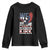 We Are Charlie Kirk Patriotic Youth Sweatshirt United We Stand Strong and Honor American Eagle Graphic - Wonder Print Shop