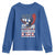 We Are Charlie Kirk Patriotic Youth Sweatshirt United We Stand Strong and Honor American Eagle Graphic - Wonder Print Shop