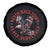 Patriotic American Eagle Graphic Spare Tire Cover Never Back Down Never Surrender Memorial for Freedom Fighters - Wonder Print Shop