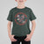 Patriotic American Eagle Graphic T Shirt For Kid Never Back Down Never Surrender Memorial for Freedom Fighters - Wonder Print Shop