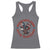 Patriotic American Eagle Graphic Racerback Tank Top Never Back Down Never Surrender Memorial for Freedom Fighters - Wonder Print Shop