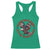 Patriotic American Eagle Graphic Racerback Tank Top Never Back Down Never Surrender Memorial for Freedom Fighters - Wonder Print Shop
