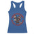 Patriotic American Eagle Graphic Racerback Tank Top Never Back Down Never Surrender Memorial for Freedom Fighters - Wonder Print Shop